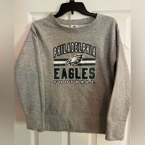 Philadelphia Eagles sweatshirt - Girls L (10/12)